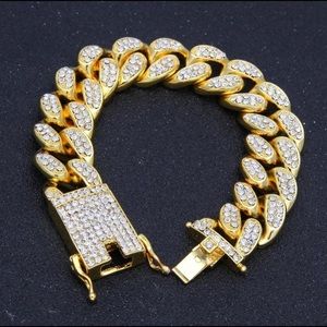 18K GOLD 20mm BRACELET
